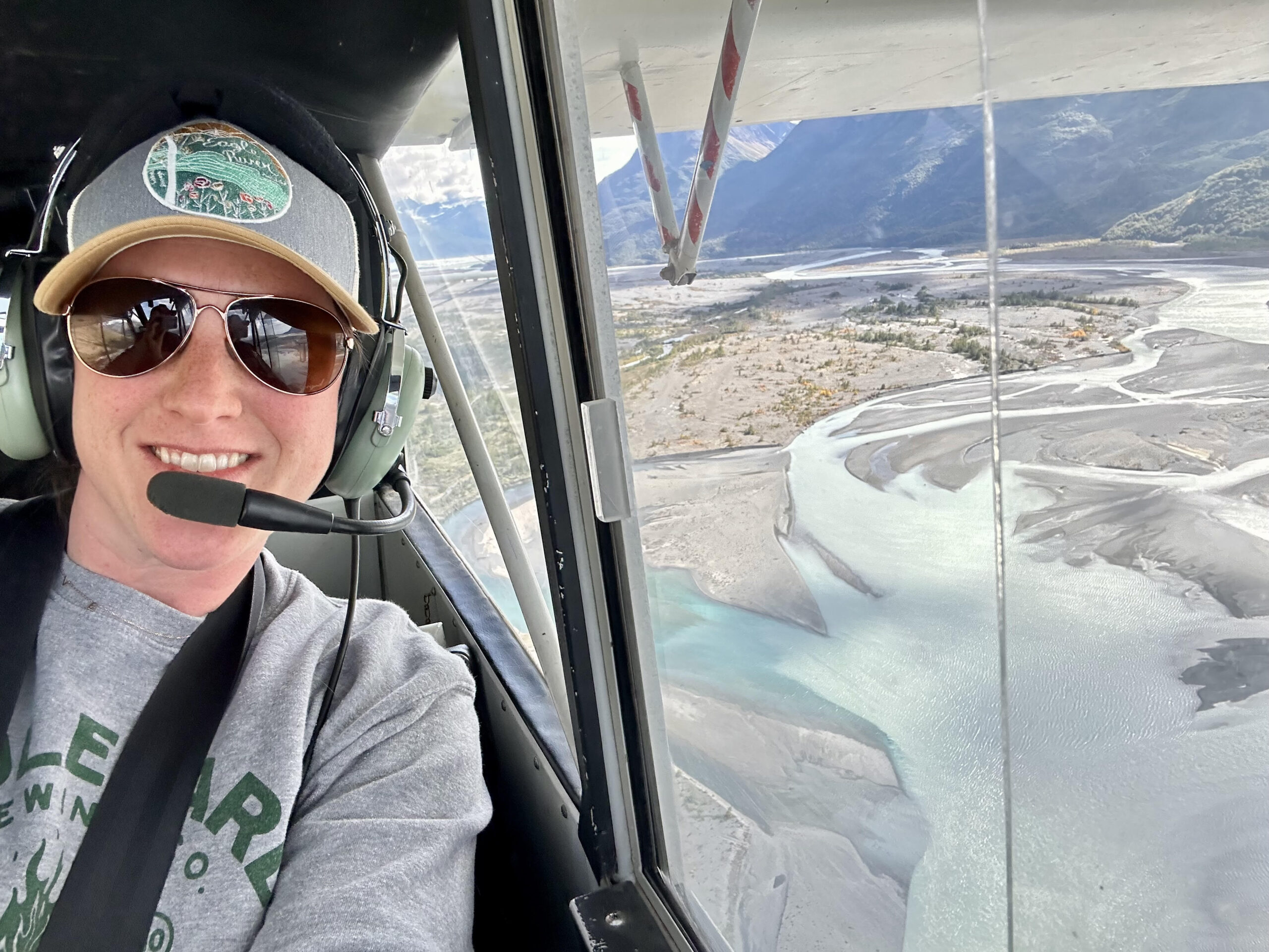 kylie-3 Kylie flying over Alaska