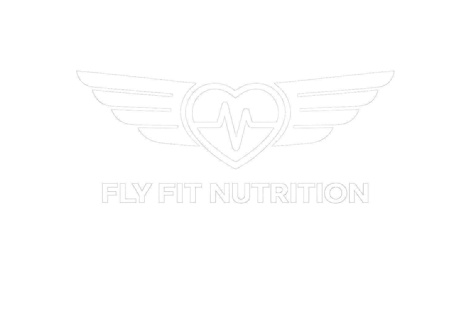 fly-fit-nutrition-white-logo Fly Fit Nutrition Logo